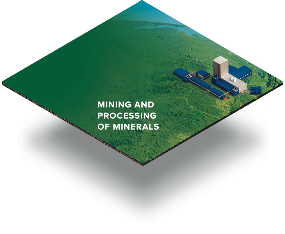 ДMining and processing of minerals